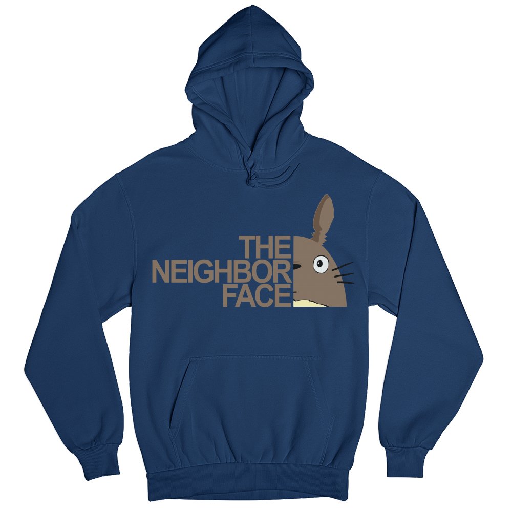The neighbor's face