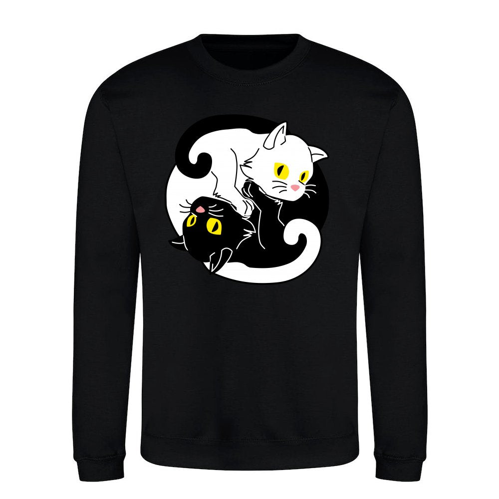Cute Yin Yang Cat Great Gift Cat Fan