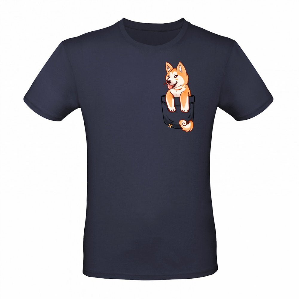 Pocket Cute Akita Dog