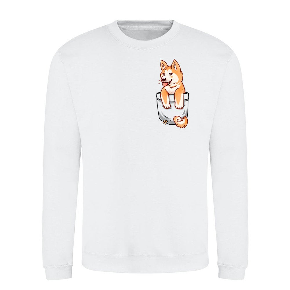 Pocket Cute Akita Dog