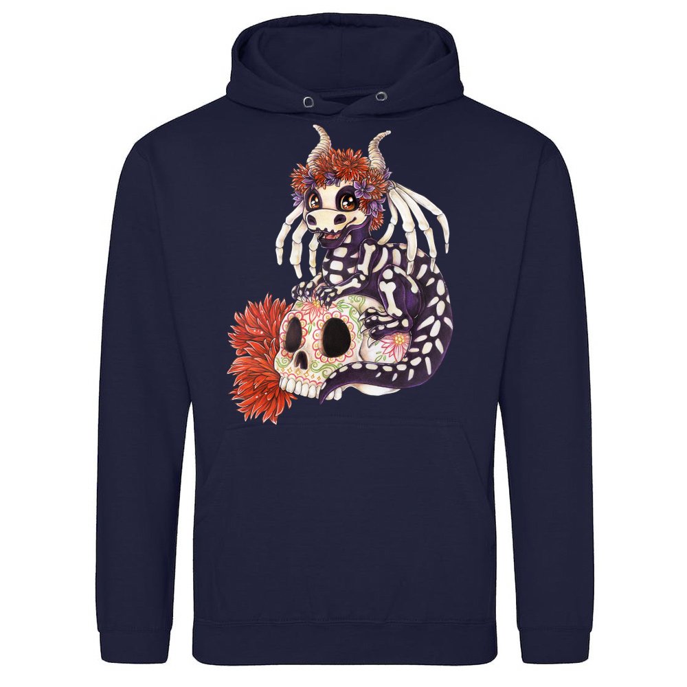 Manga Chibi Dragon La Catrina Day of the Dead