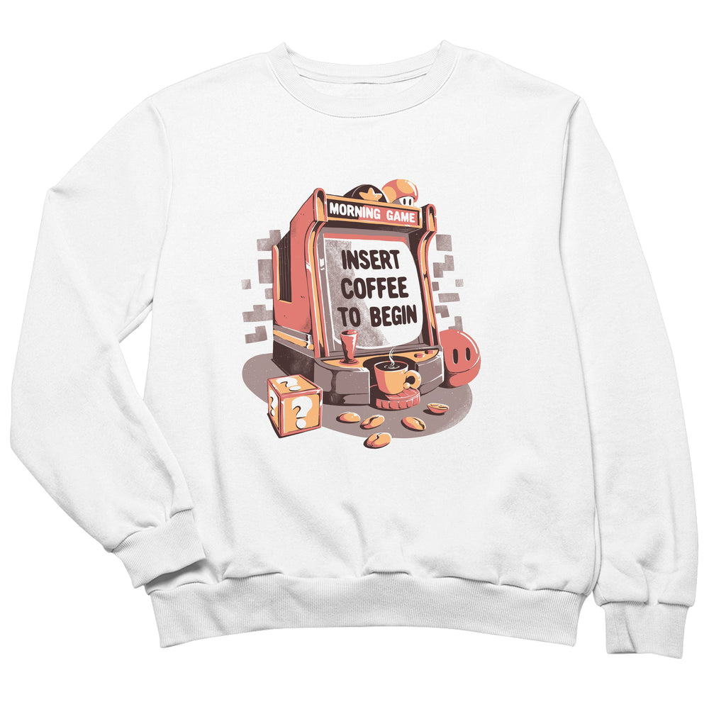 Insert Coffee To Begin Cute Coffee Gamer Gift
