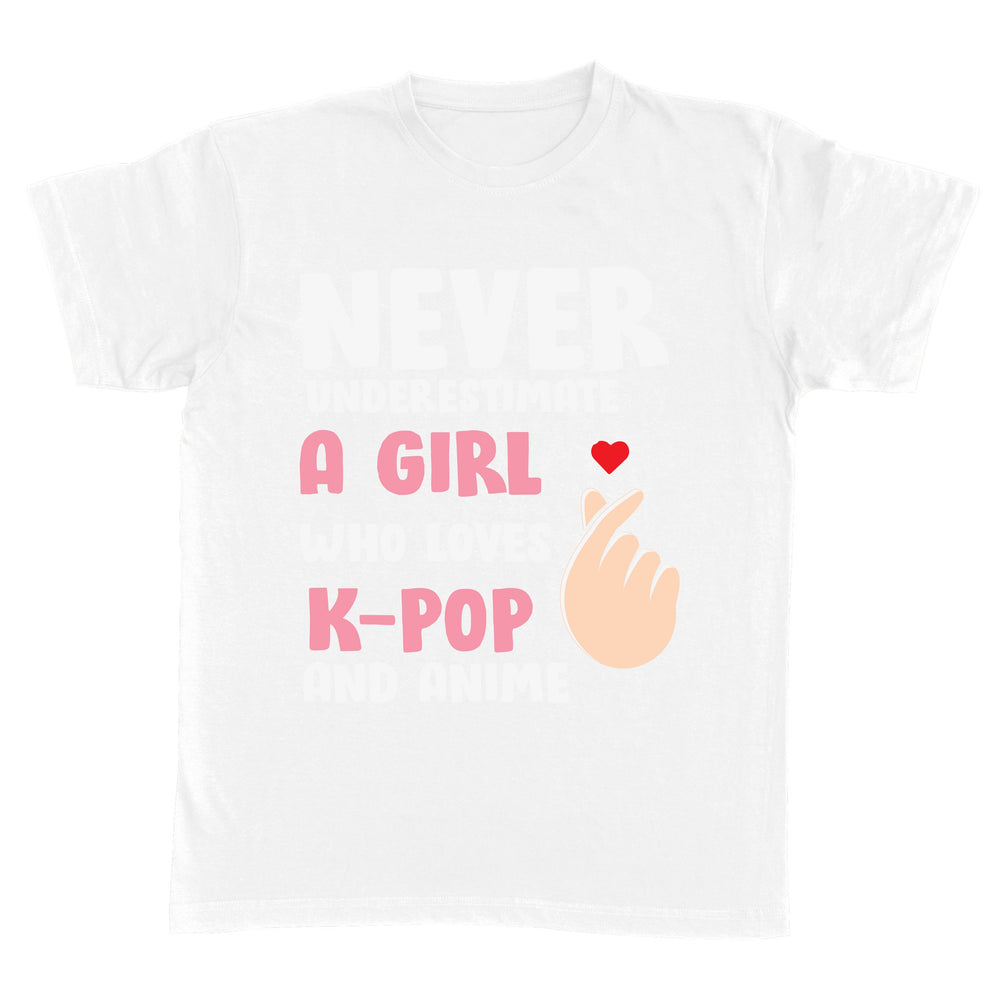 Never underestimate a girl who loves K-pop and anime