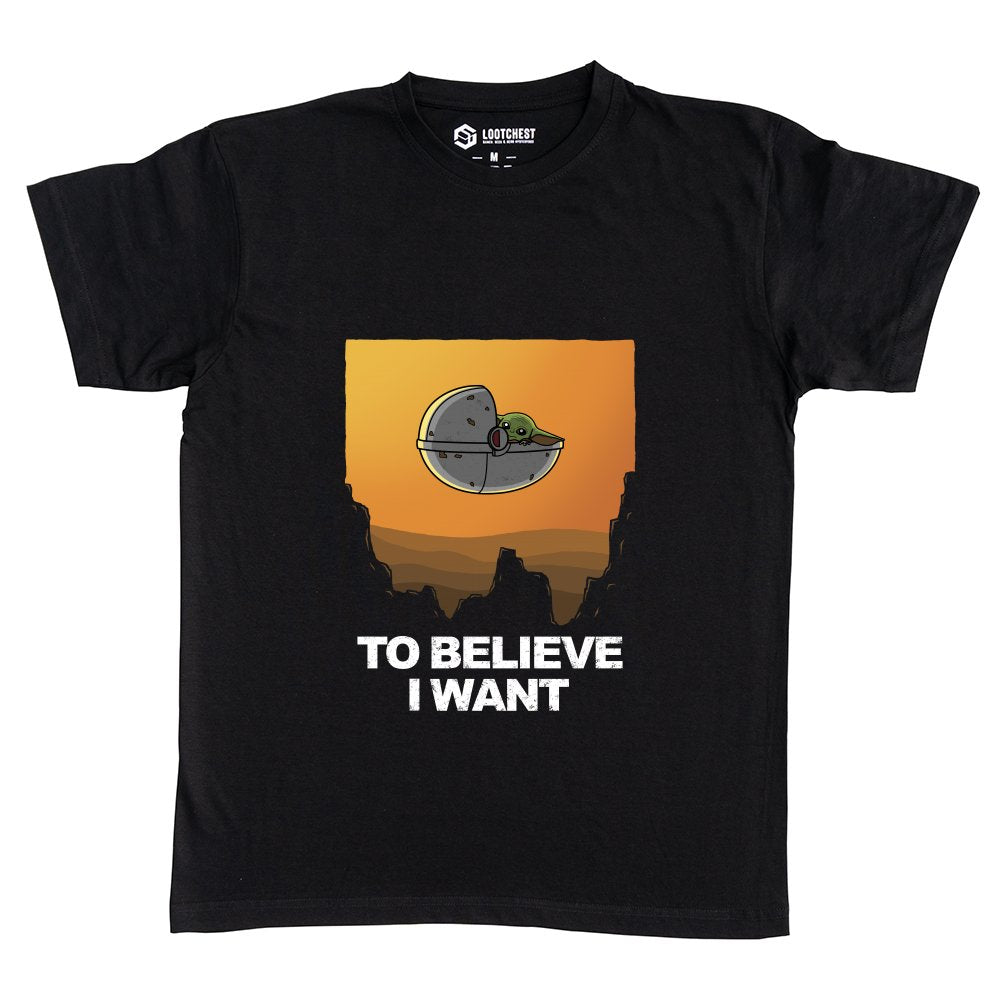 I want to believe