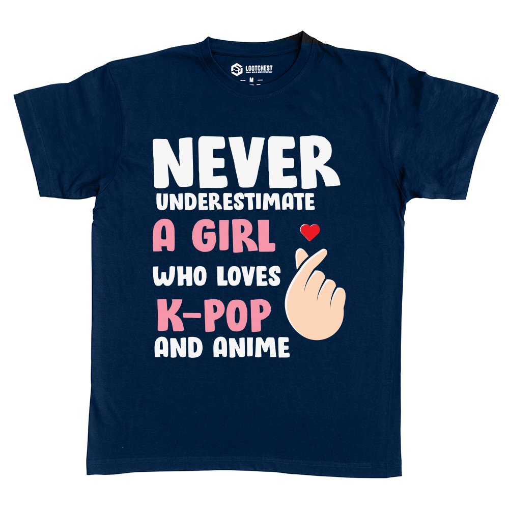 Never underestimate a girl who loves K-pop and anime