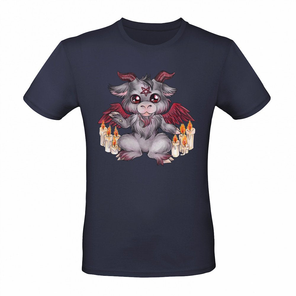 Cute Satan devil roast with candles
