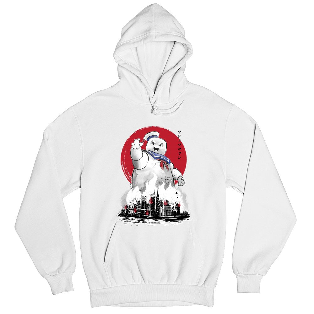 Sumi-e style Marshmallow Man