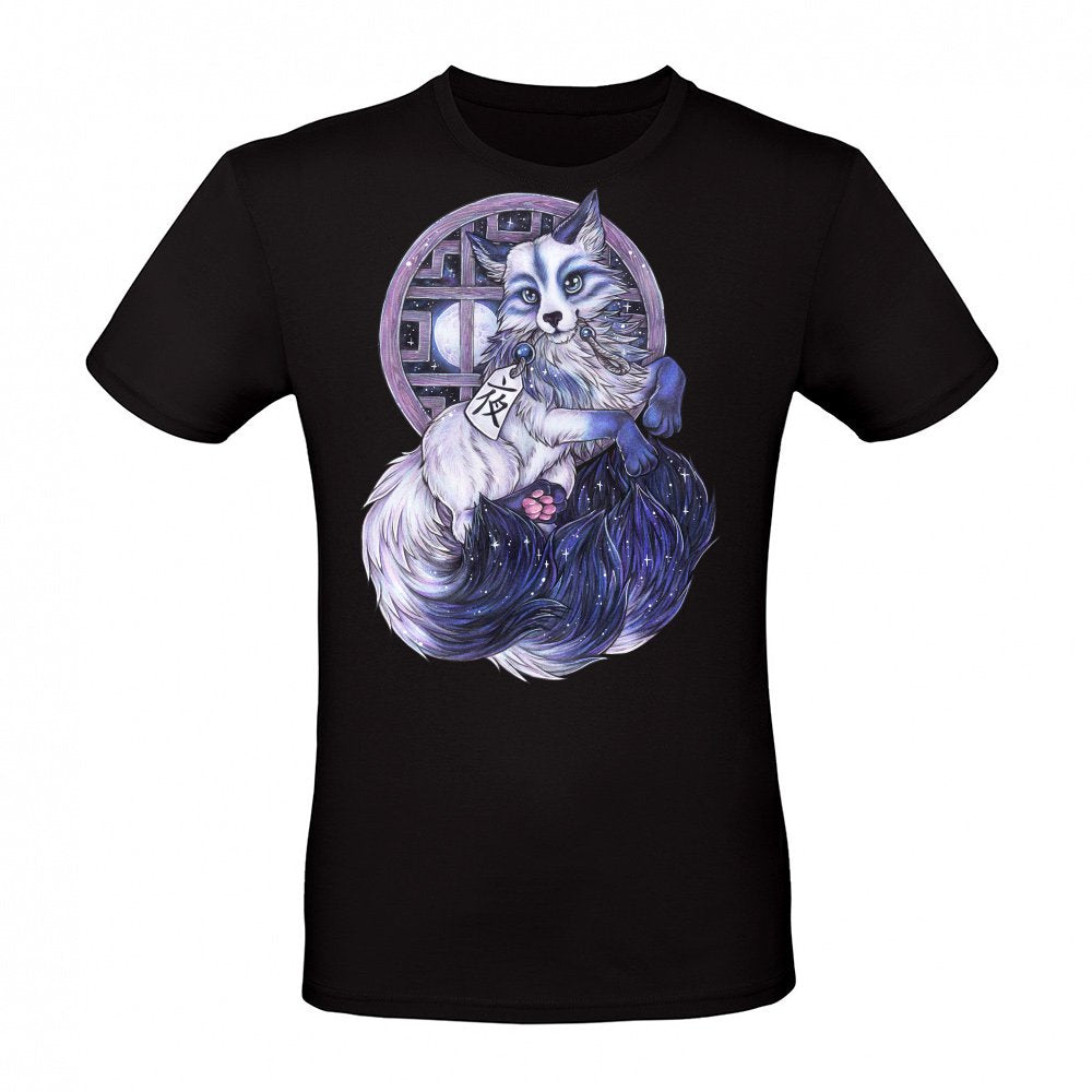 Kitsune Japanese fox spirit night sky Japan
