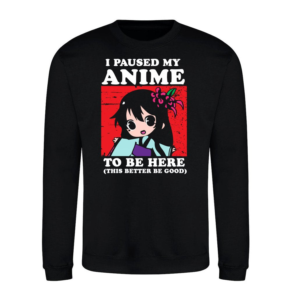 Ich habe mein Anime pausiert