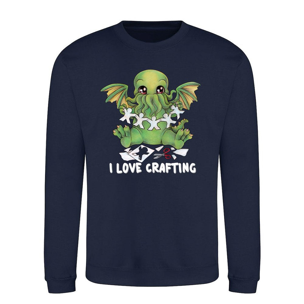 I love crafting Lovecraft monster octopus crafts