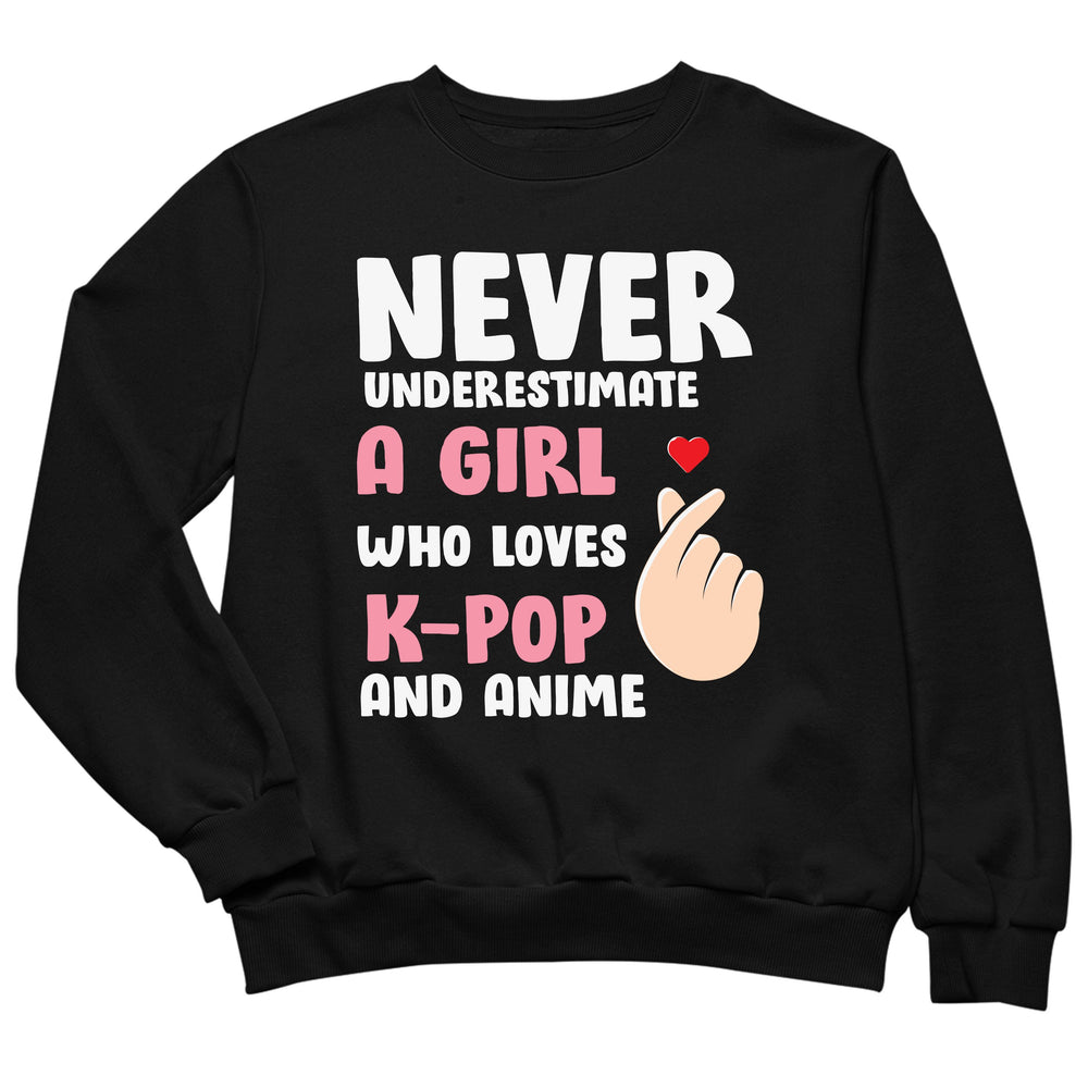 Never underestimate a girl who loves K-pop and anime