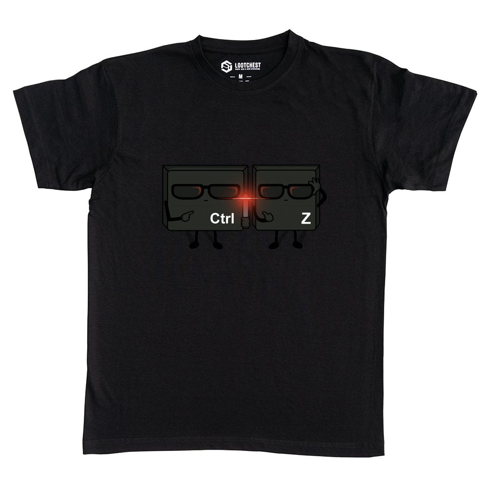 Ctrl Z in black