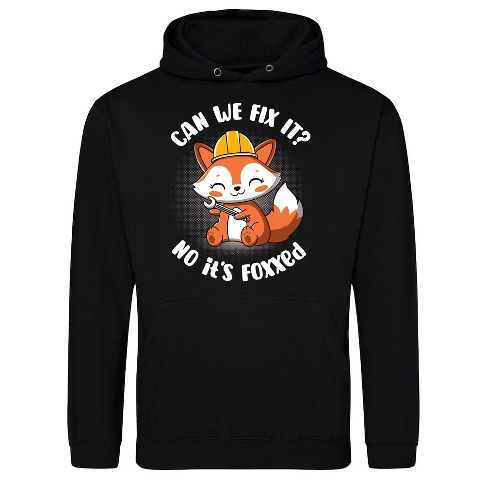 Can we fix it? No, it's foxed.