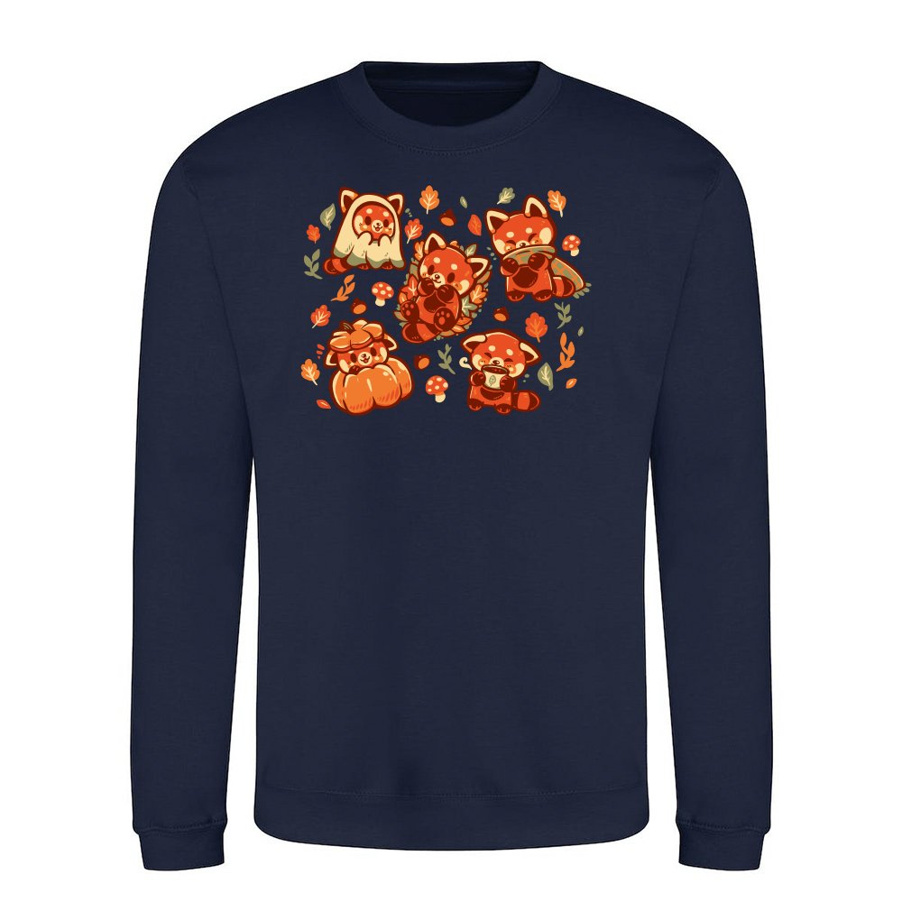 Red Panda Autumn Time