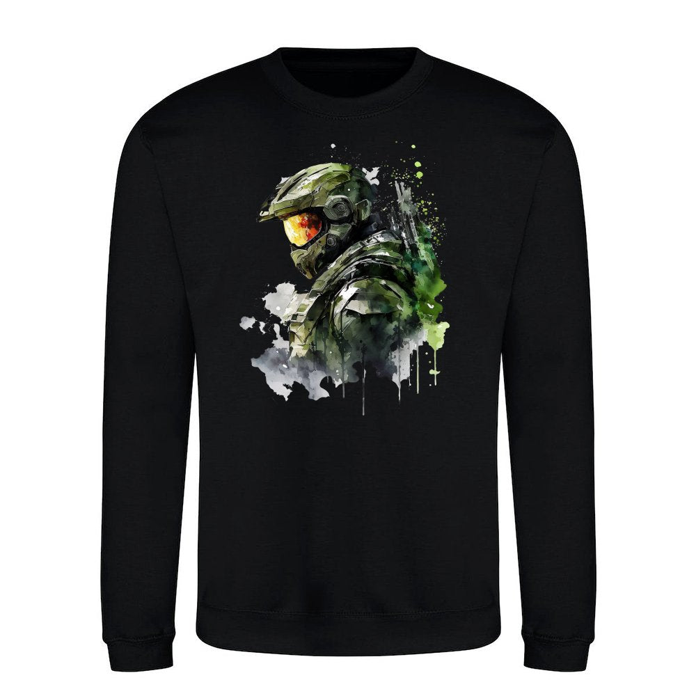 Master Chief Watercolor