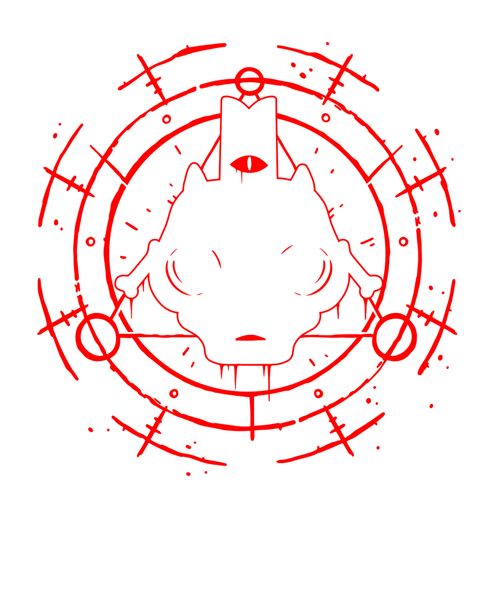 Skull of the lamb