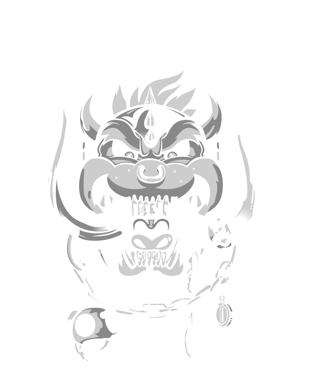 Bad Bowser Head