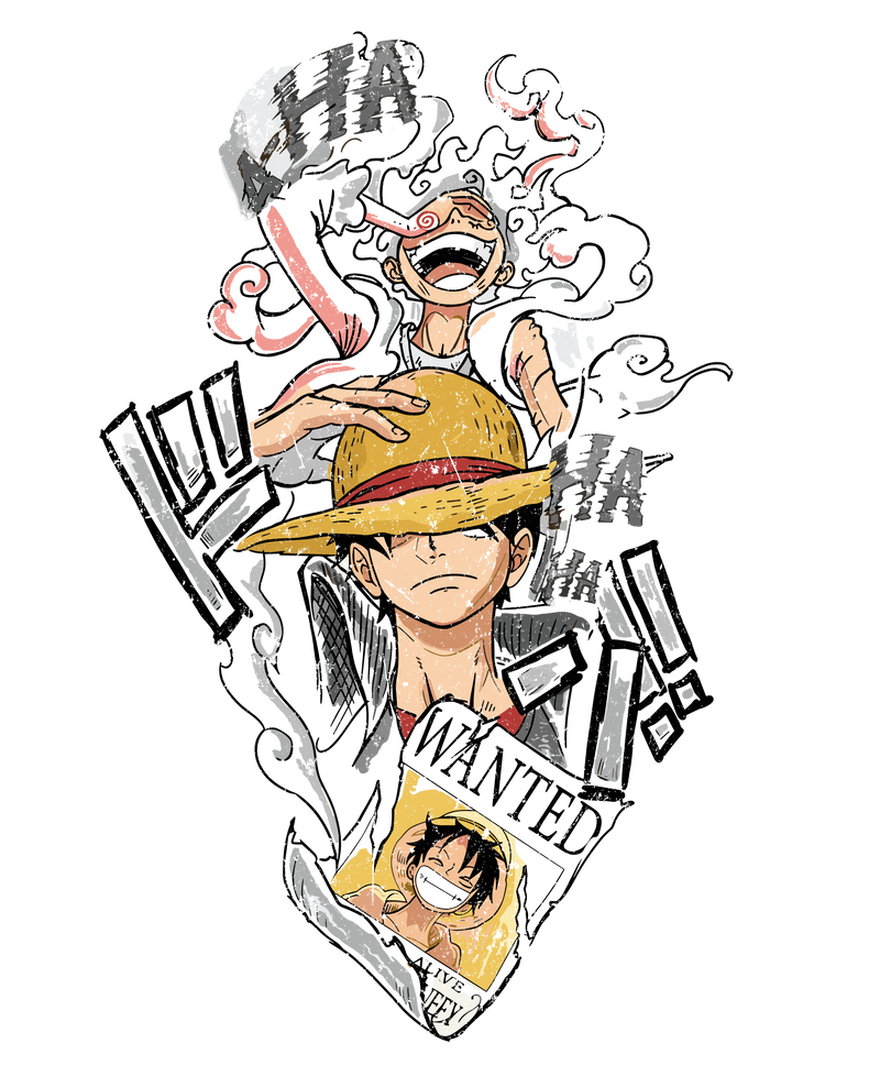 Monkey D Luffy Gear 5 Evolution