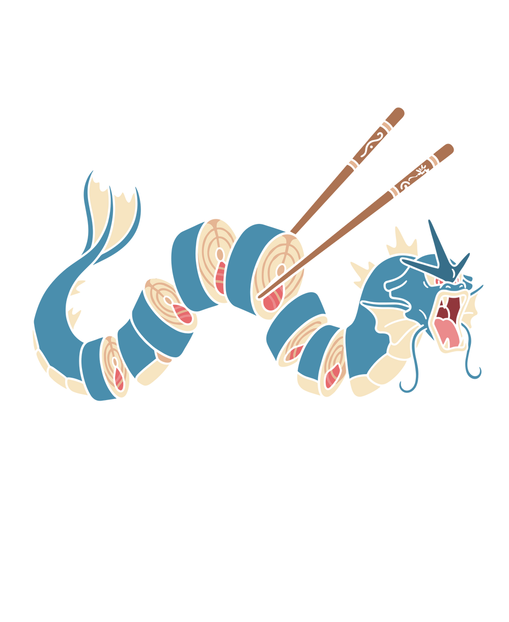 Gyarados Sushi Roll