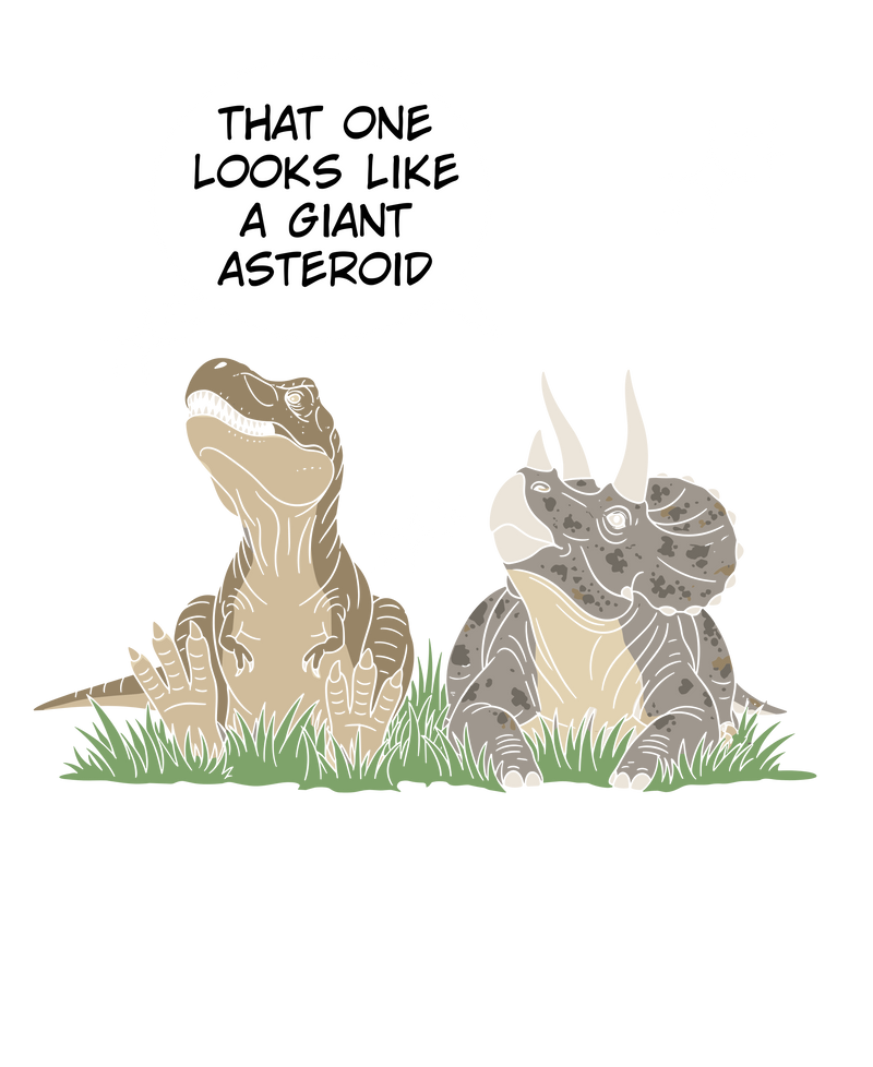 That One Looks Like a Giant Asteroid