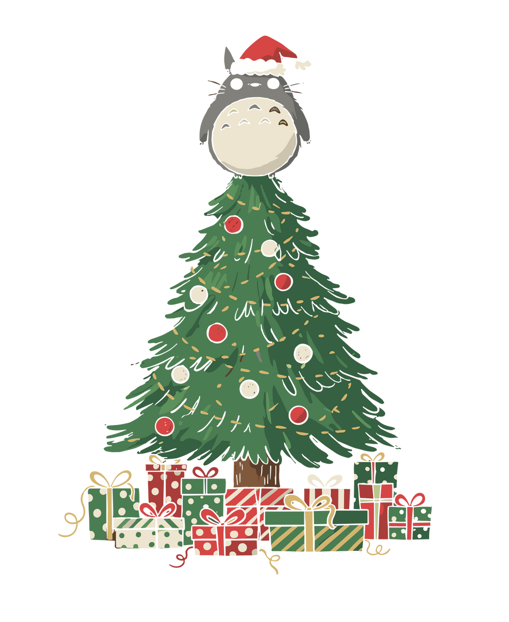 Totoro Christmas Star