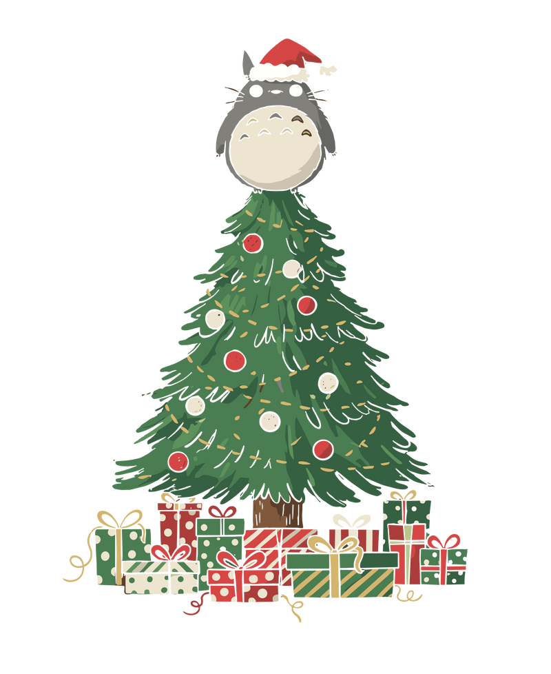Totoro Christmas Star
