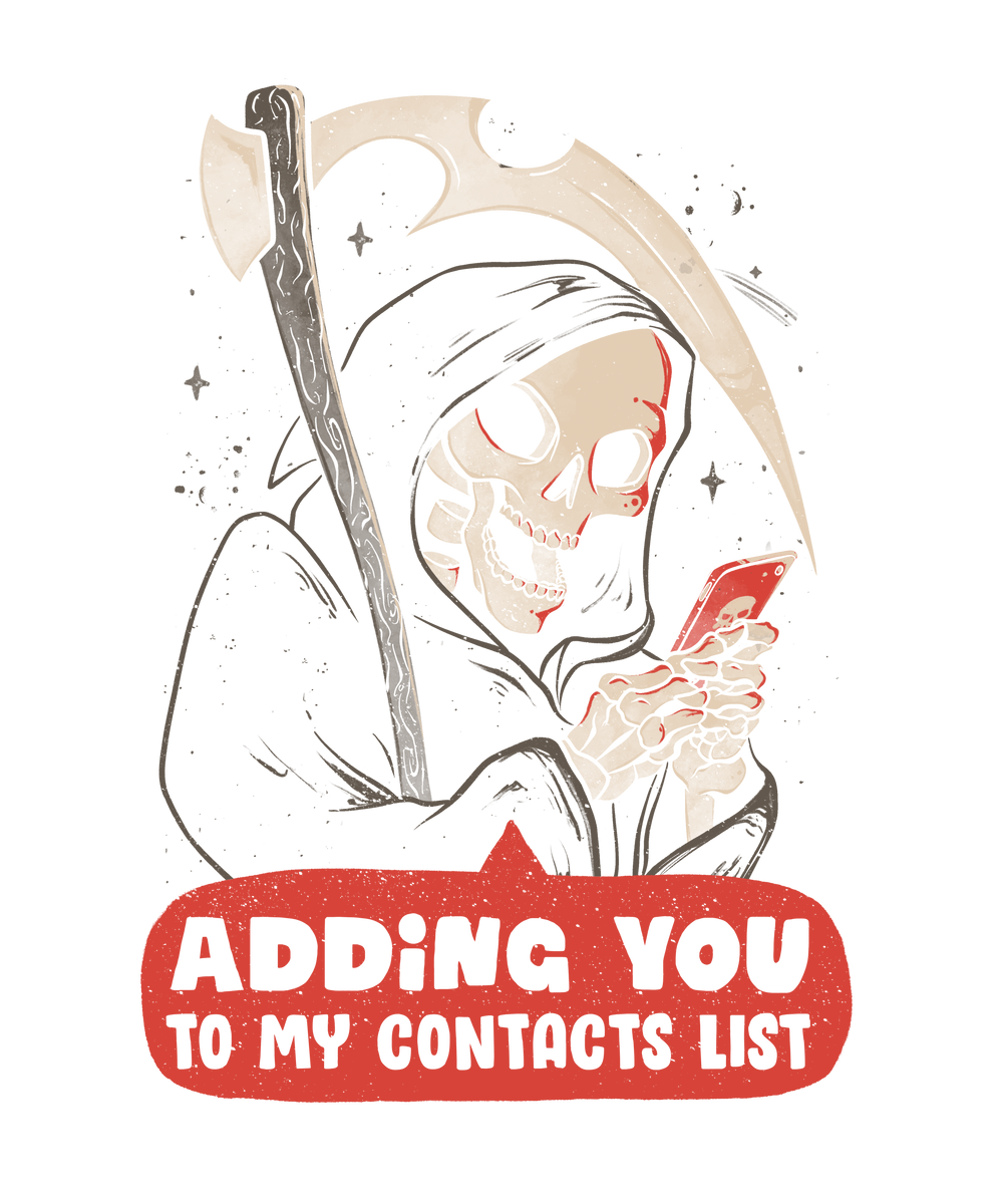 Adding You - Funny Skull Gift