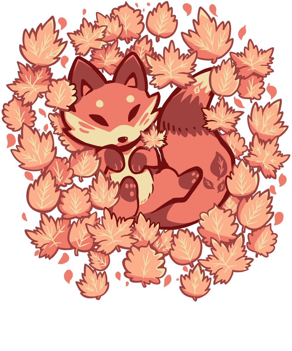 Herbstblätter Fuchs