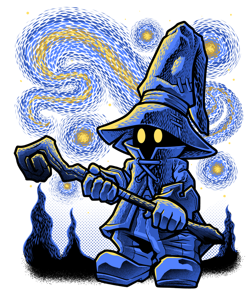 Black Mage Starry Night