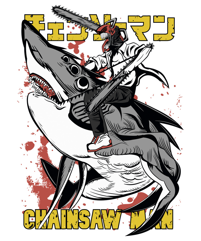 Chainsaw Shark Rider