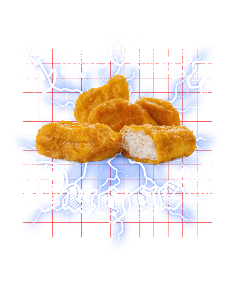 Chicken Nuggets Heavy Metal World Tour Hardcore Music