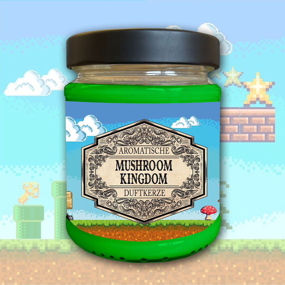 Scented Candle Mushroom Kingdom