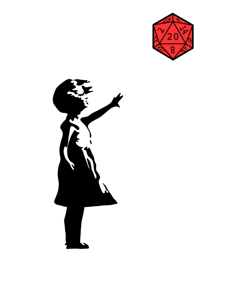 Girl with a D20