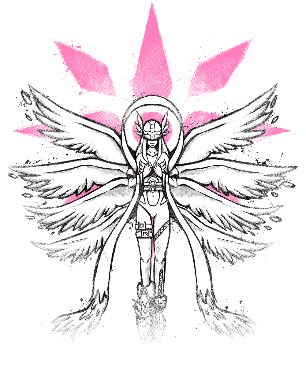 Graffiti Angel of Light
