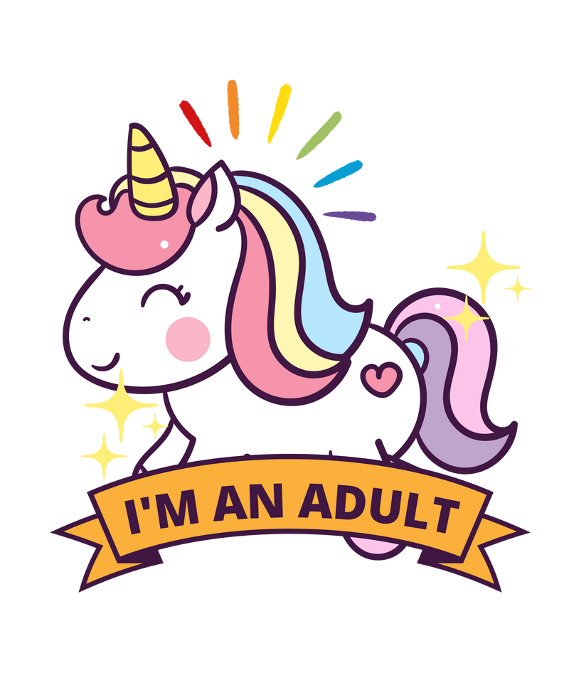 unicorn i m an adult