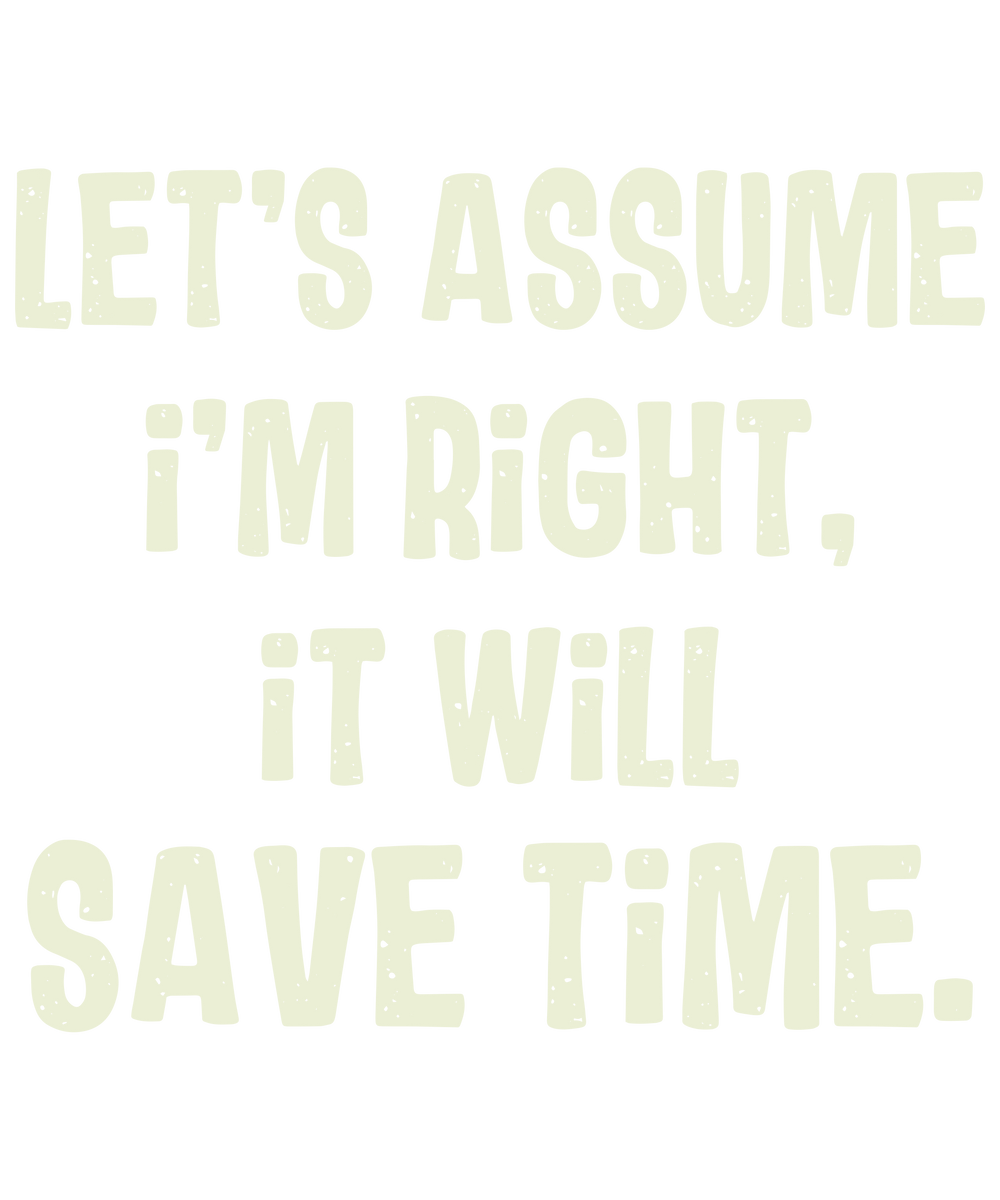 it will save time