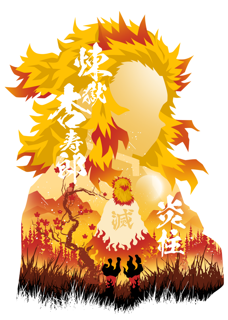 Kyojuro Rengoku Moon