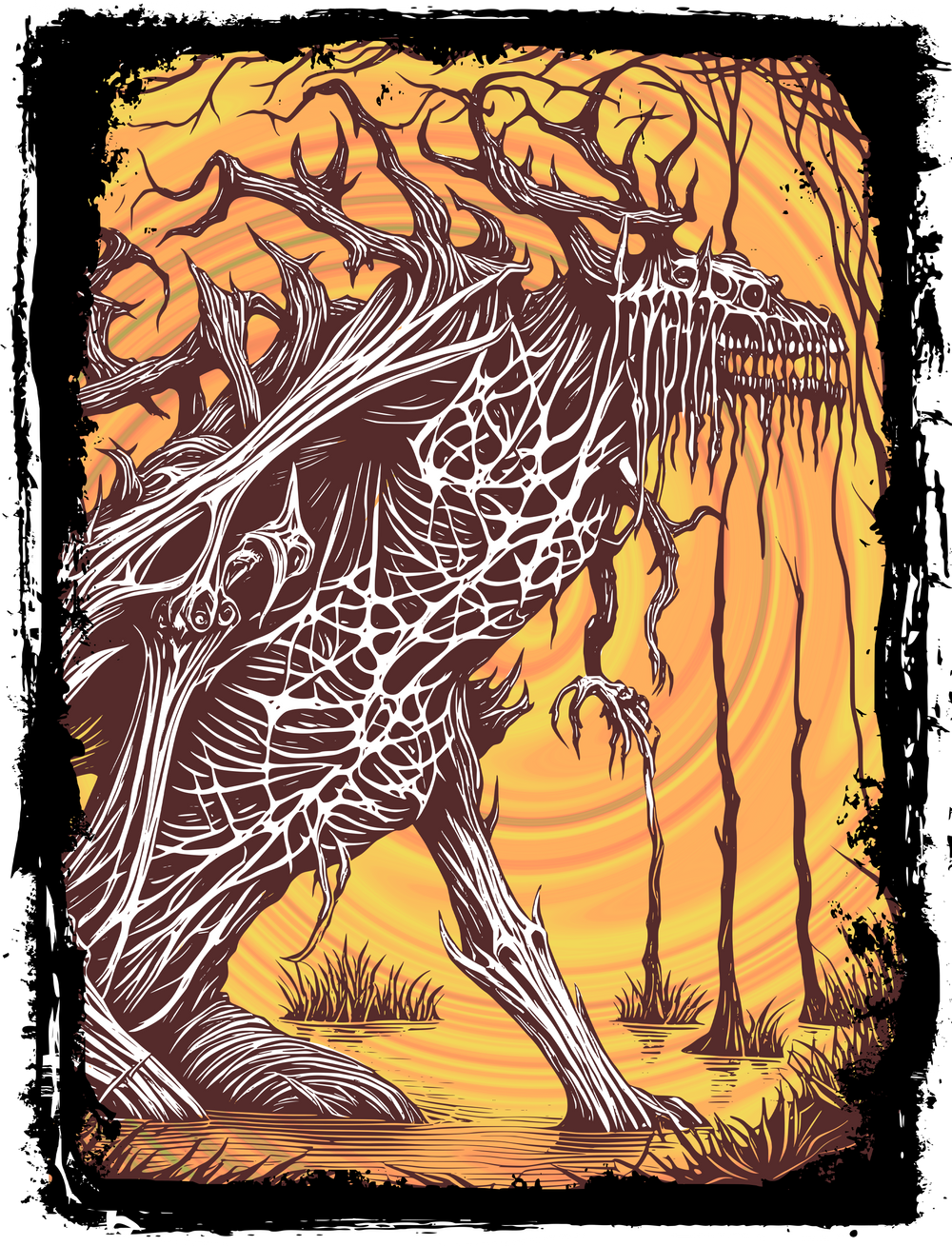 Wald- und Sumpfmonster