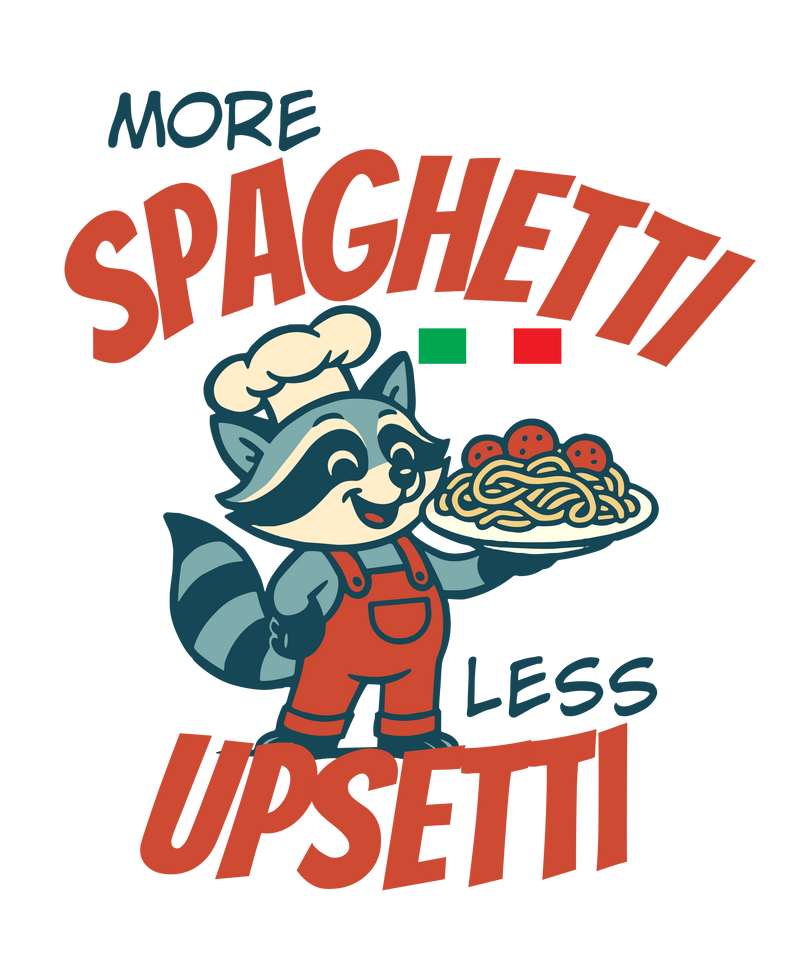 More spaghetti less upsetti