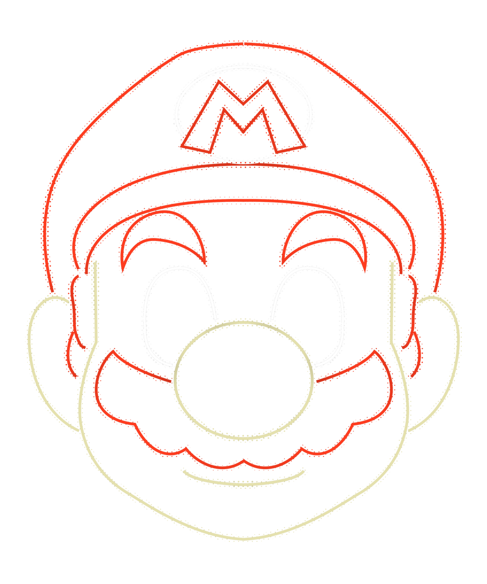 Neon Mario