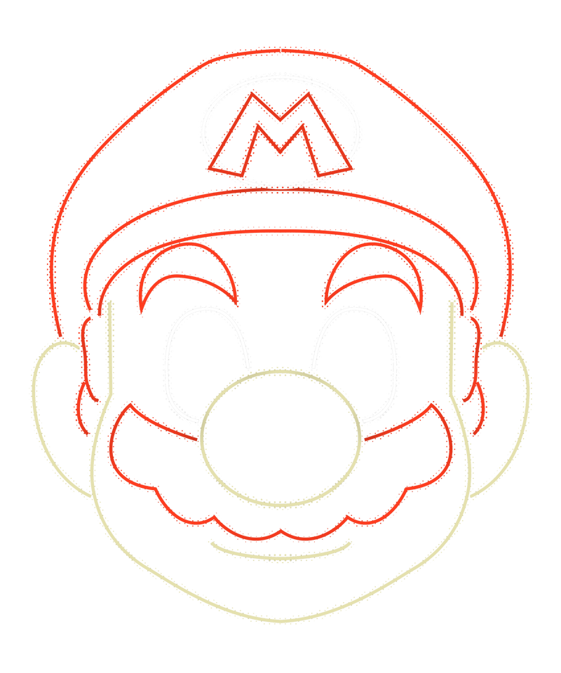 Neon Mario