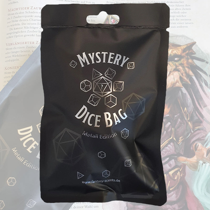 Mystery Dice Bag - Metall Edition - Überraschungswürfel Set