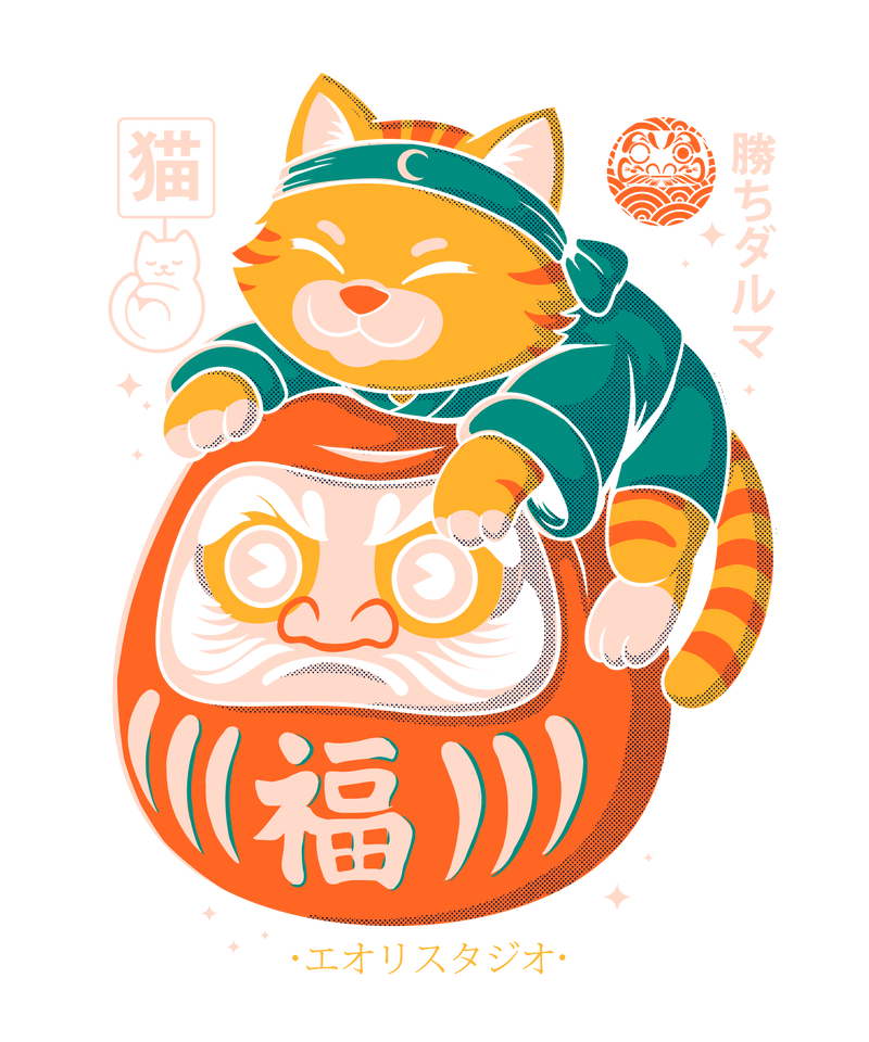 Lucky Cat Hug