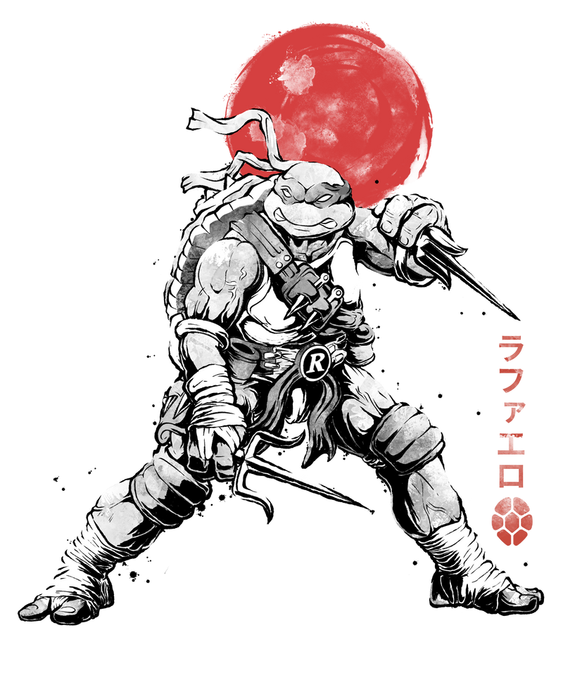 Ninja Raphael Sumi-E