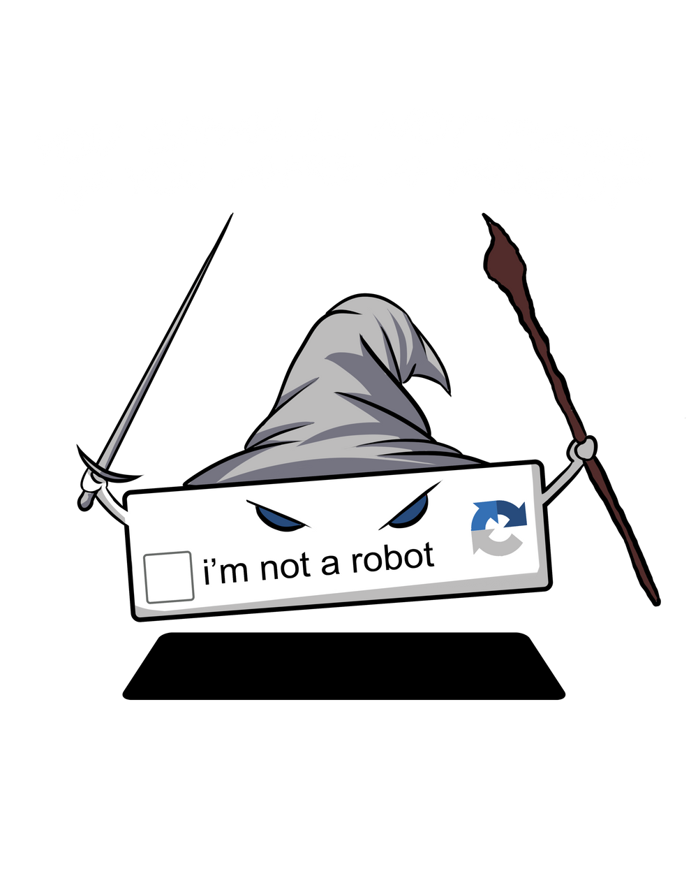 You shall not pass, robot!
