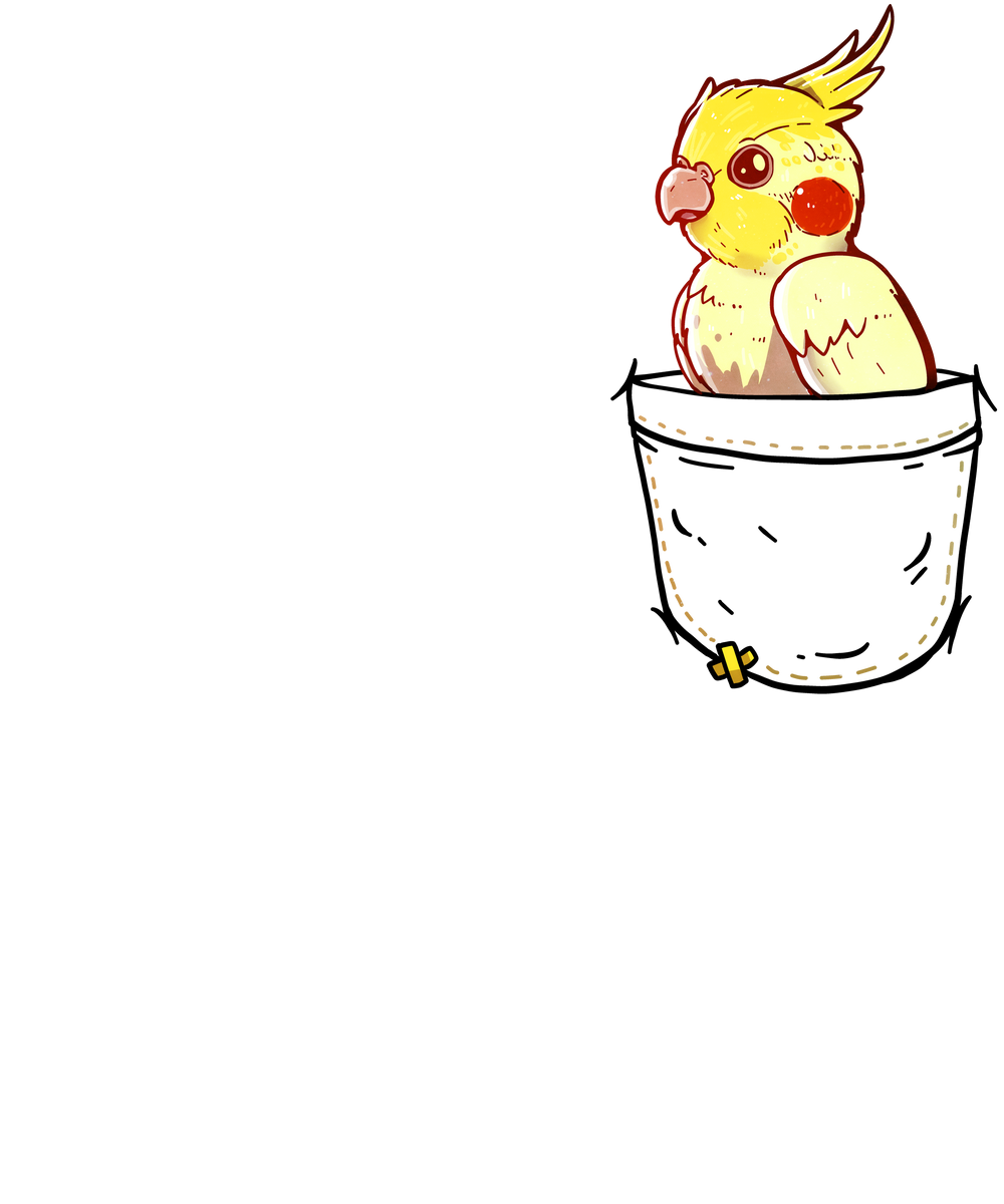 Pocket Cute Cockatiel