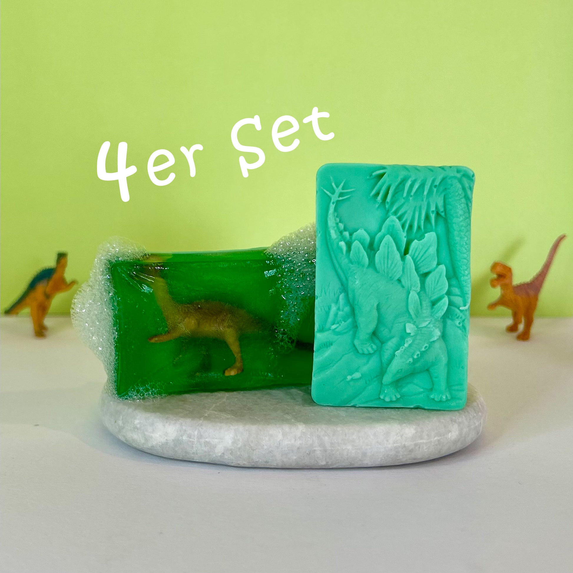 Kinderseife Dino 4 für 3 Bundle - Waschbande