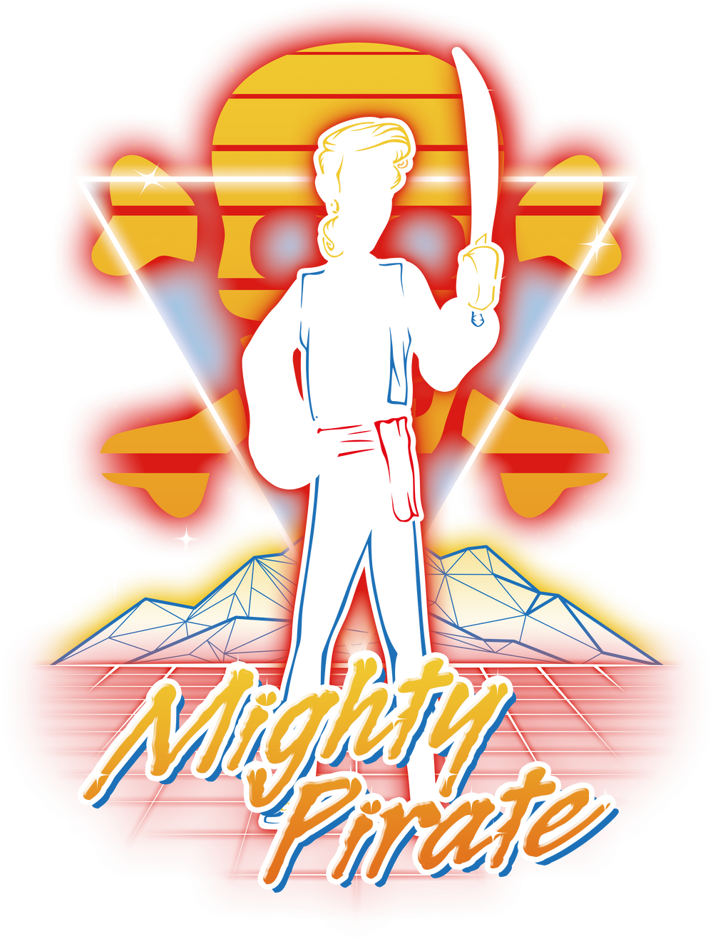 Retro Mighty Pirate