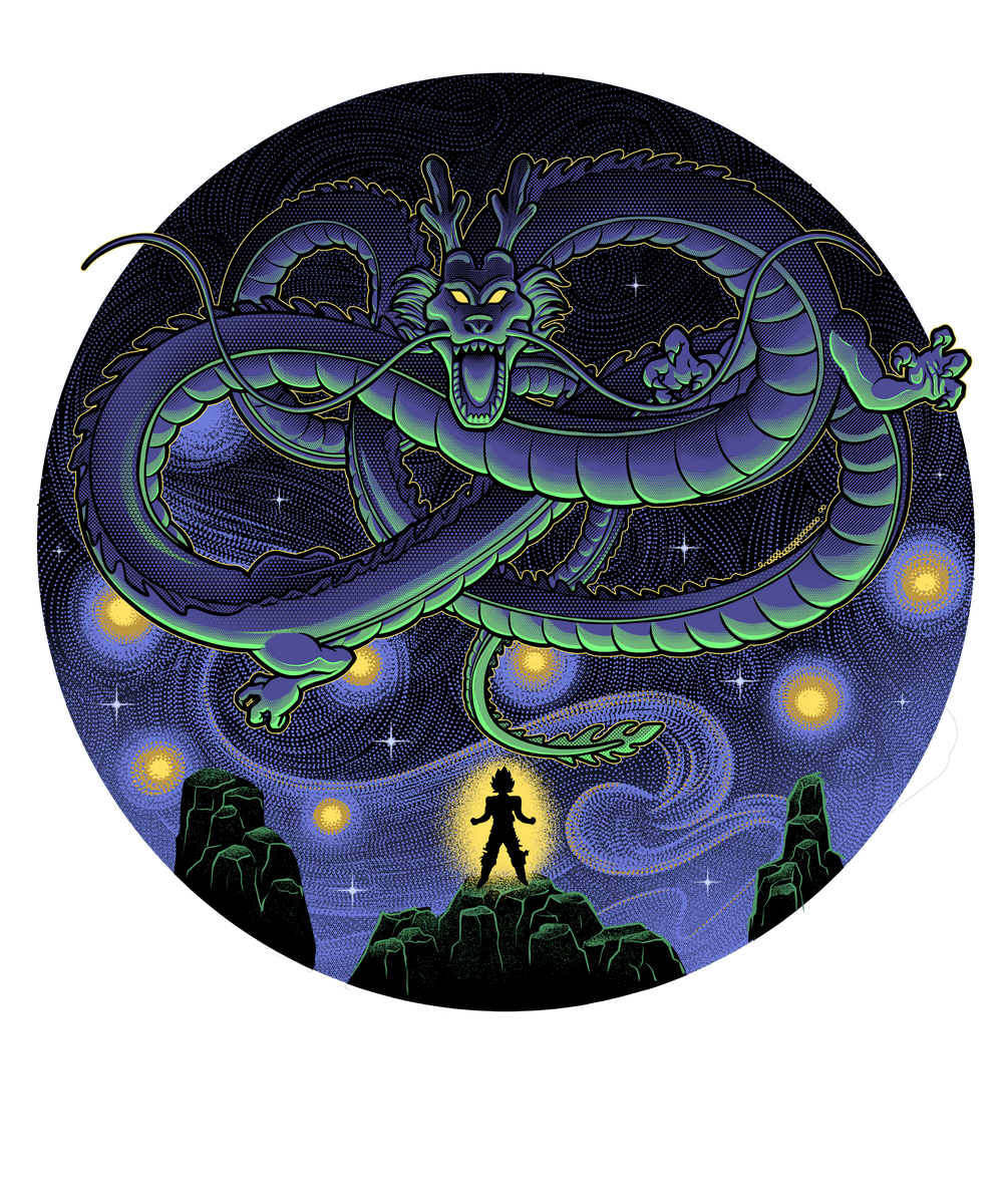 Shenron Starry Night