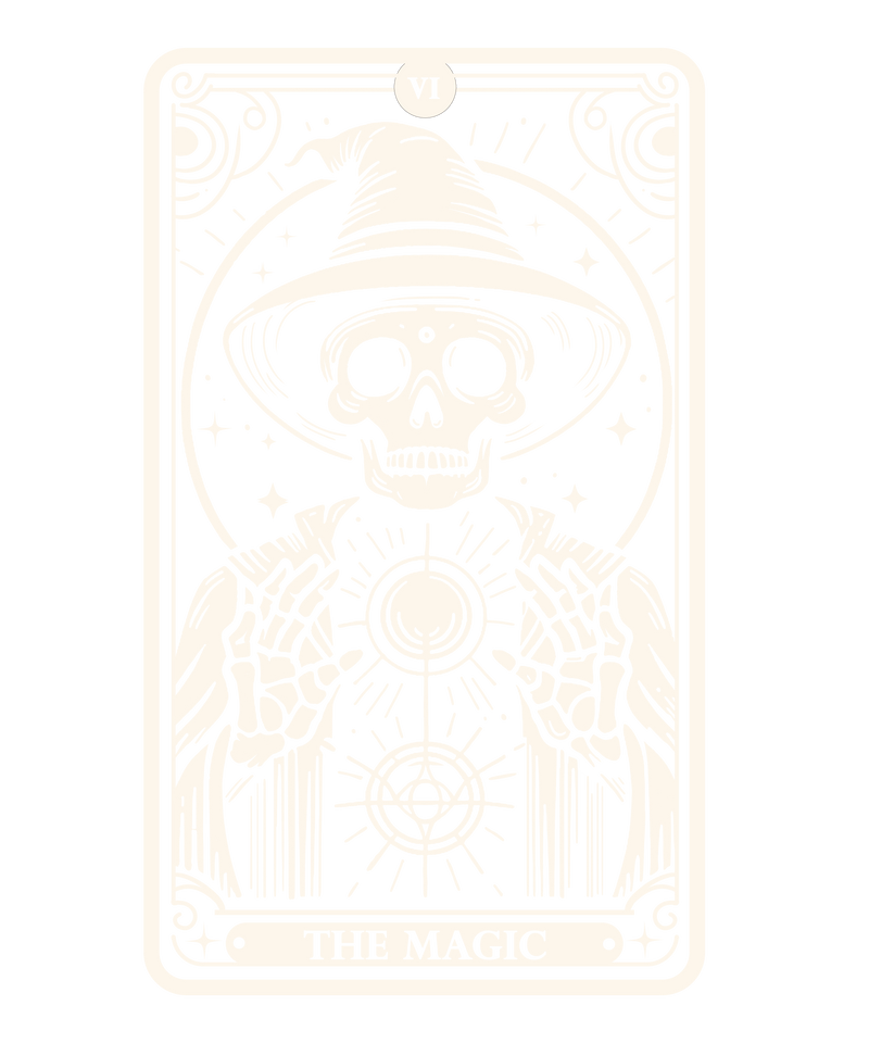 The Magic Tarot Skull